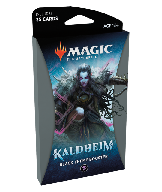 Magic The Gathering: Kaldheim Theme Booster - BLAC..